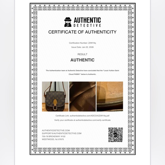 Louis Vuitton Vintage St Cloud PM in Monogram Crossbody Bag - Picture 11 of 16